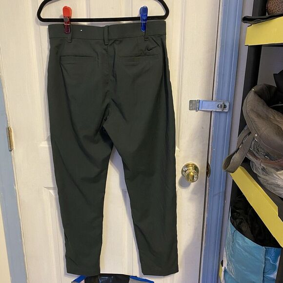 Nike Golf Pants Mens 32x30 M M Gray Dri Fit Flat Front Lightweight Straight Leg - Picture 8 of 10